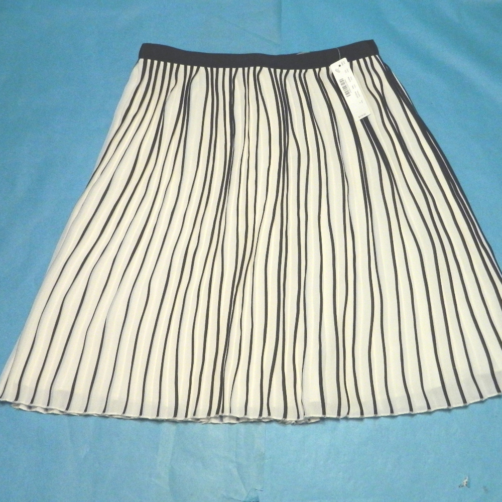 JCREW Sunburst Pleated Accordion Midi Skirt Size 4